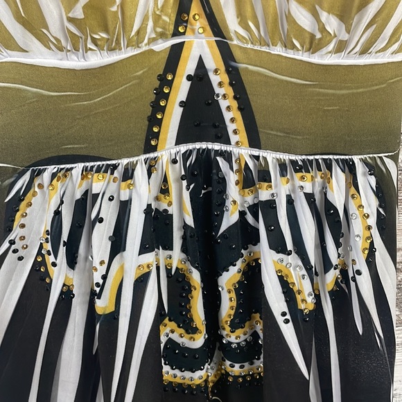 Go Saints Who Dat Club PARTY Dress size small - Picture 5 of 5